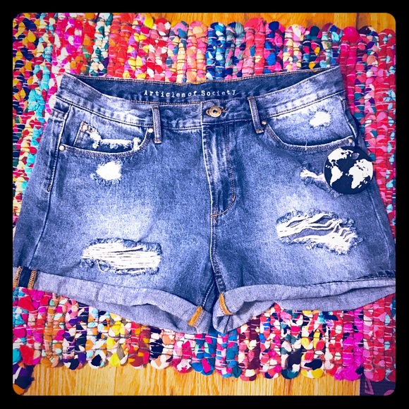Articles Of Society Pants - NWT Articles of Society Distressed Jean Shorts